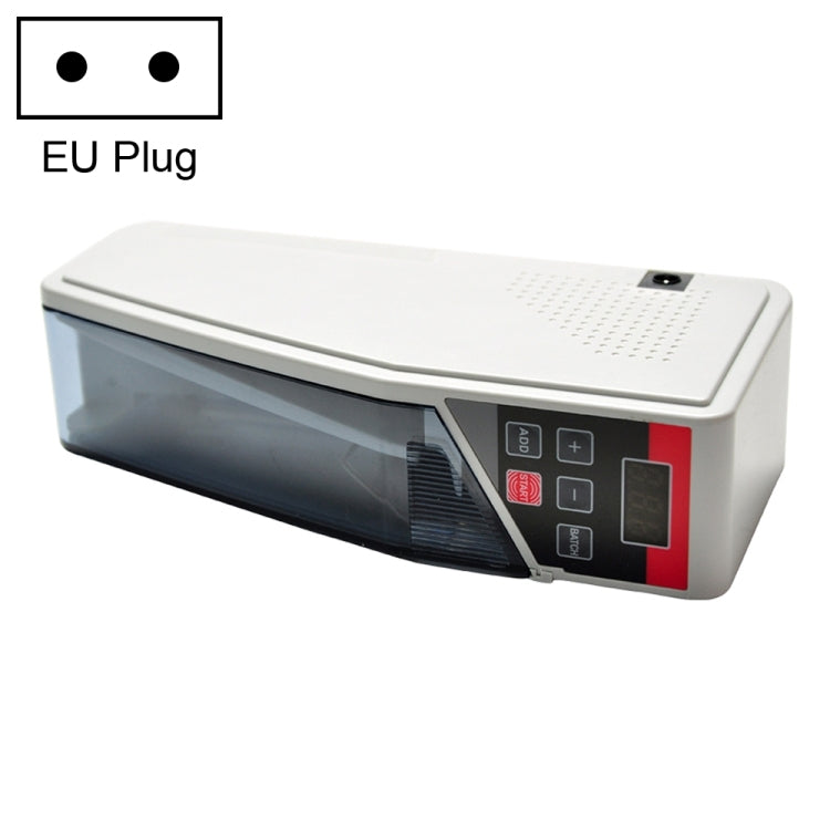 Macchina per il conteggio dei soldi portatile mini portatile V40, specifica: spina europea, EU Plug