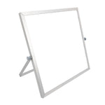 Lavagna magnetica portatile da tavolo piccola per messaggi, dimensioni: 25 cm x 25 cm, 25cm x 25cm