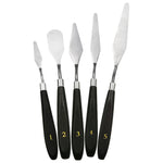Raschietto in acciaio inossidabile per tonificazione della vernice QST EXPRESS 5 in 1, 5 in 1 (Black)