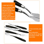 Raschietto in acciaio inossidabile per tonificazione della vernice QST EXPRESS 5 in 1, 5 in 1 (Black)