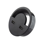 Supporto per avvolgitore cavi USB foro 60 mm