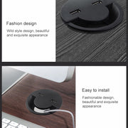 Supporto per avvolgitore rotondo cavi USB 60mm
