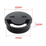 Supporto per avvolgitore cavi USB 80mm