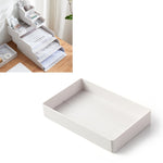 Scatola portaoggetti per piccoli file assemblata rimovibile da scrivania, 0115-3 (Blue Green), 0115-3 (Grey White)