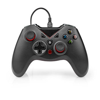 Gamepads | USB Type-A | USB Powered | PC | Number of buttons: 12 | Cable length: 1.60 m | Black