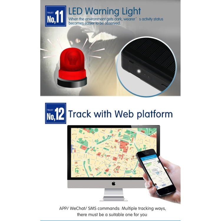 Localizzatore GPS solare IP67 per bestiame e animali