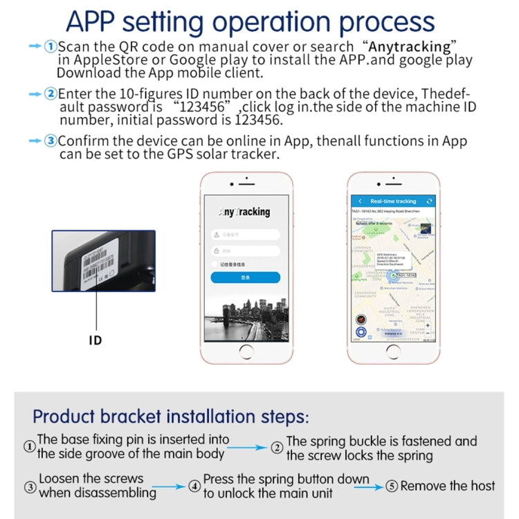 RF-V34 Ovini Mucche Bovini Bestiame IP67 Impermeabile Solar GSM GPS WiFi Tracking senza piastra inferiore fissa, supporto monitoraggio vocale e allarme anti-rimozione e SOS, GPS WiFi Tracking