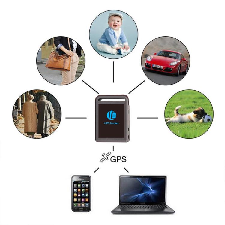 TK102B 2G GSM / GPRS / Localizzatore GPS Veicolo Mini Dispositivo di localizzazione online in tempo reale Localizzatore per bambini, automobili, animali domestici, Precisione GPS: 5-15 m, TK102B