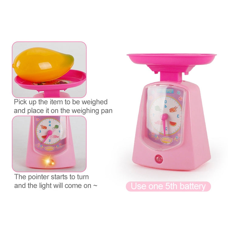 Mini bilancia elettronica giocattolo per bambini 10,3x4,5x9 cm