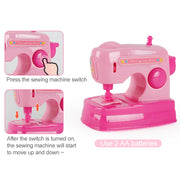 Mini macchina da cucire Fai finta di giocare con i giocattoli di simulazione dei bambini, 3661