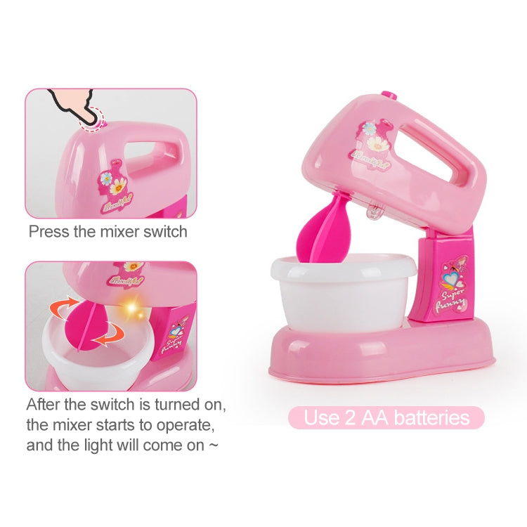 Mini frullatore giocattolo per bambini in ABS 12,5x7x11,5 cm