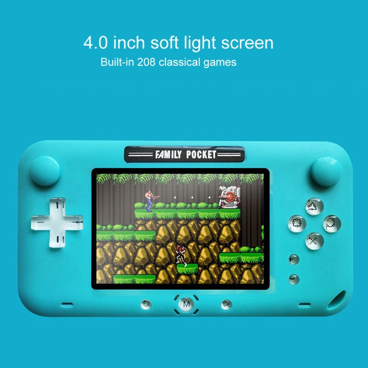 RS-52FC Lettore giochi portatile 4" con 208 giochi NES