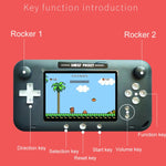RS-52FC Lettore giochi portatile 4" con 208 giochi NES