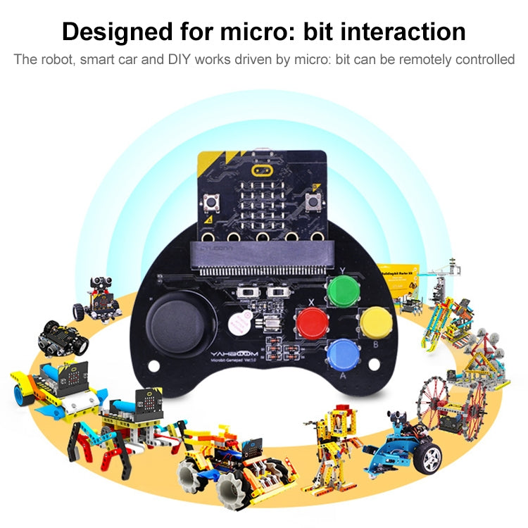 Yahboom Basic Game Handle Board compatibile Micro:bit V2/1.5