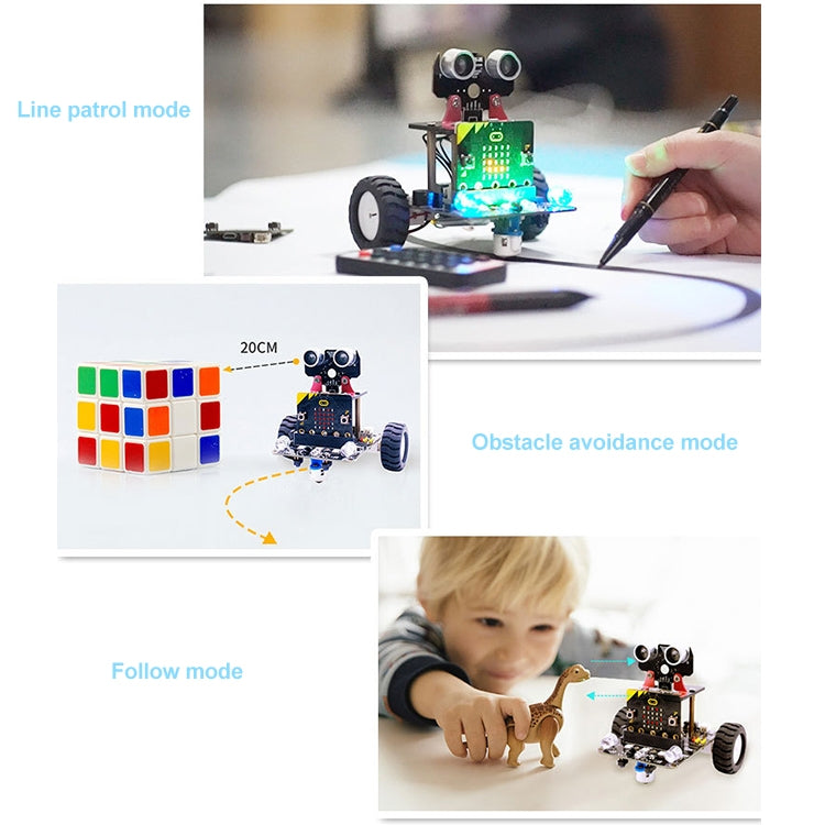 Yahboom Microbit Smart Robot Car per Micro:bit V2/V1.5