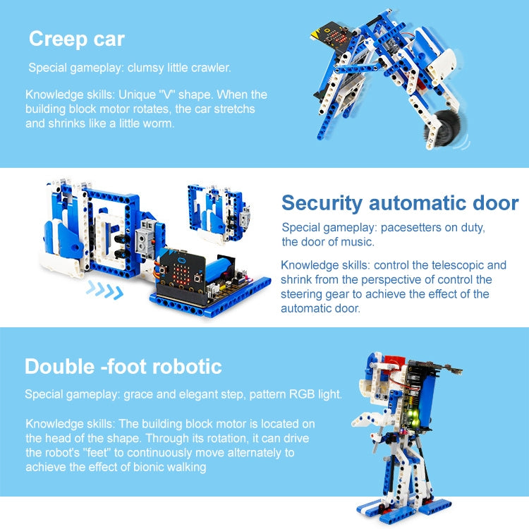 Yahboom 16 in 1 Building:bit Super Kit compatibile Micro:bit