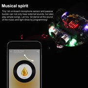 Yahboom Tinybit Smart Robot Car Compatible with Micro:bit V2/1.5 Card, Without Micro:bit V2/V1.5 Card, Tinybit Smart Robot