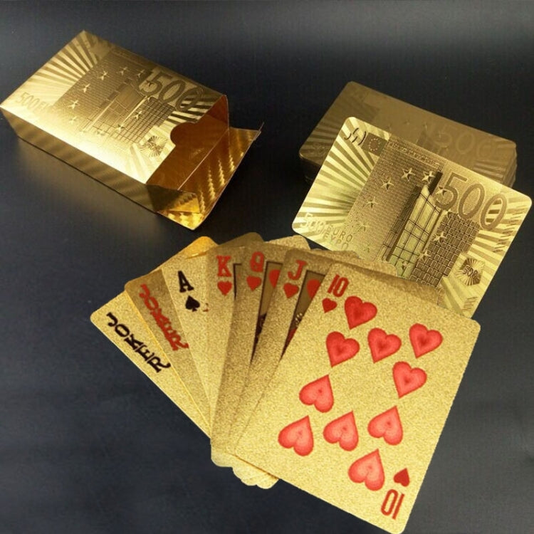 Plastica con retro smerigliato creativo da Las Vegas a Macao Carte da gioco Texas Poker Novità Collezione Regalo, Golden Tattice Paper Box, Golden Dollar Paper Box, Golden 500 Euro Paper Box, Golden 100 Euro Paper Box, Silver Tattice Paper Box         ...
