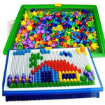 Set gioco educativo 296 pezzi unghie a fungo verde