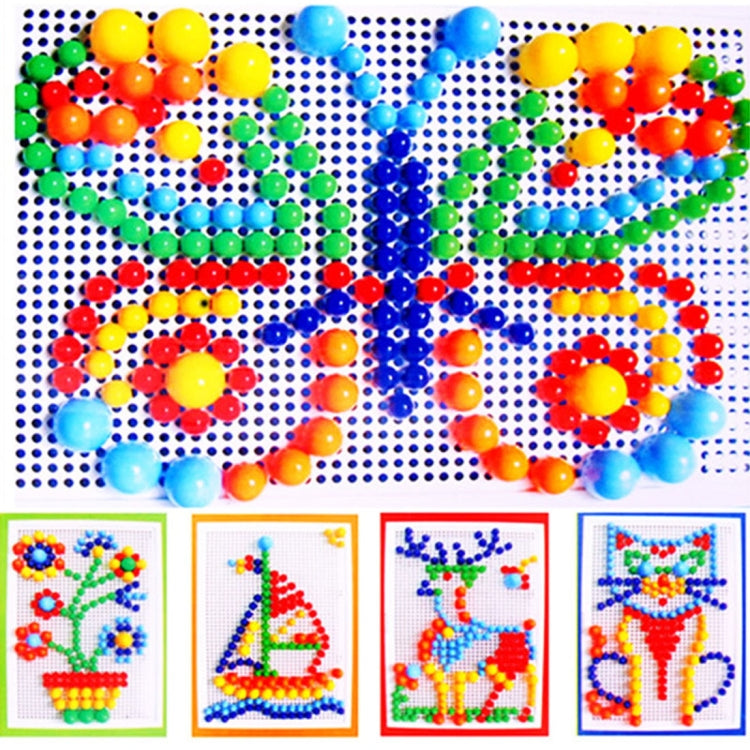 Set gioco educativo 296 pezzi unghie a fungo verde