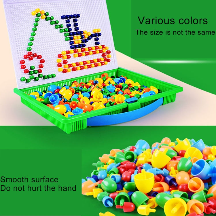 Set gioco educativo 296 pezzi unghie a fungo verde