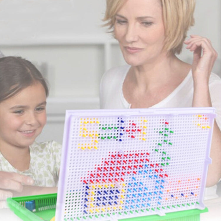 Set gioco educativo 296 pezzi unghie a fungo verde