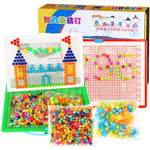 Set gioco educativo 296 pezzi unghie a fungo verde