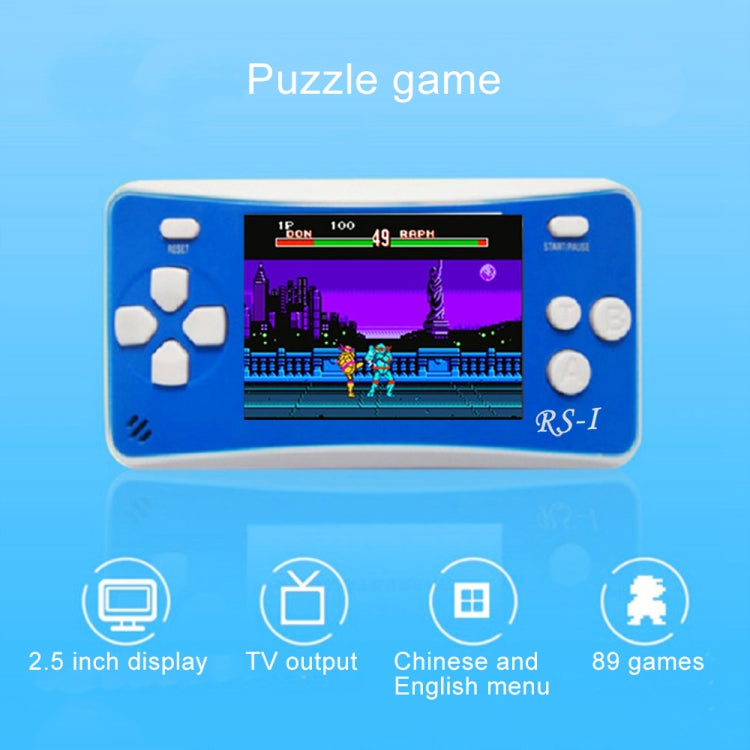 Console di gioco portatile retrò RS-1, LCD True Color da 2,5 pollici a 8 bit, 152 tipi di giochi integrati