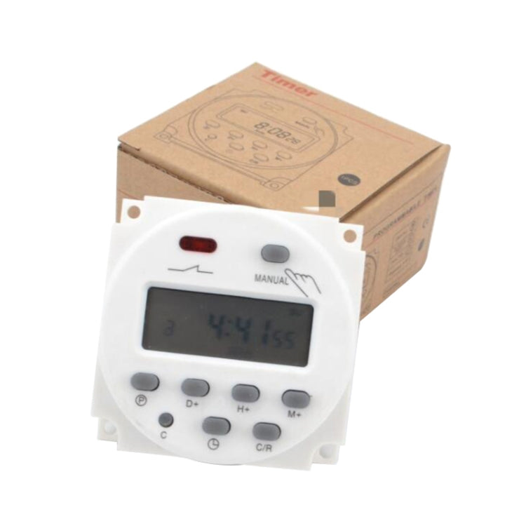 CN101A AC110V Microcomputer interruttore orario timer di alimentazione LCD digitale, AC110V