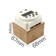 CN101A DC12V Microcomputer Interruttore orario Temporizzatore di alimentazione LCD digitale, DC12V