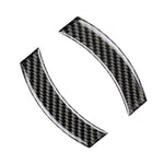 2 pezzi auto F pannello di navigazione pannello di navigazione in fibra di carbonio adesivo decorativo per BMW Mini Cooper Countryman Clubman F54 / F55 / F56 / F60, For BMW Mini F55