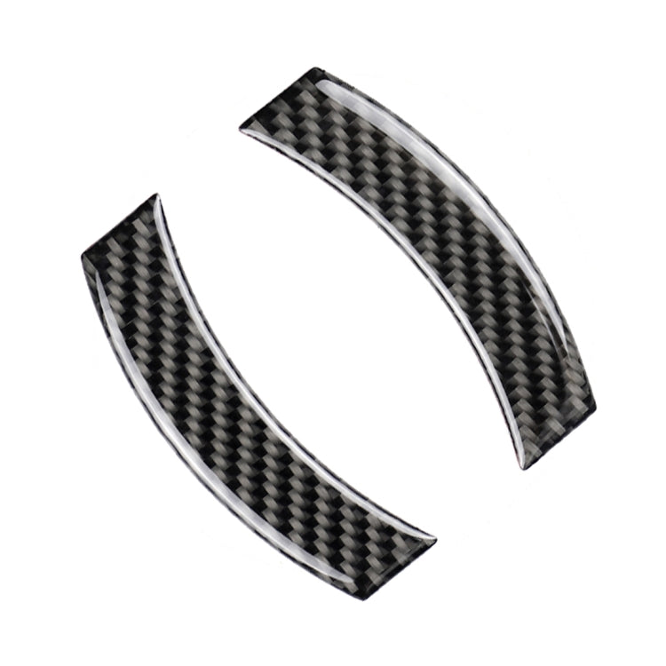 2 pezzi auto F pannello di navigazione pannello di navigazione in fibra di carbonio adesivo decorativo per BMW Mini Cooper Countryman Clubman F54 / F55 / F56 / F60, For BMW Mini F55