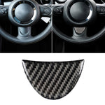 Adesivo decorativo in fibra di carbonio per volante dell'auto per BMW Mini R53 / R55 / R57 / R58 / R59 / R60 / R50 / R52 / F55 / F56, For BMW Mini R53