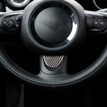 Adesivo decorativo in fibra di carbonio per volante dell'auto per BMW Mini R53 / R55 / R57 / R58 / R59 / R60 / R50 / R52 / F55 / F56, For BMW Mini R53