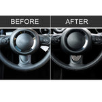 Adesivo decorativo in fibra di carbonio per volante dell'auto per BMW Mini R53 / R55 / R57 / R58 / R59 / R60 / R50 / R52 / F55 / F56, For BMW Mini R53