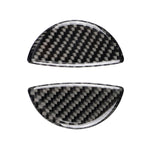 2 pezzi R / F adesivo decorativo universale per maniglia per portiera in fibra di carbonio per BMW Mini R55 / R56 / R60 / R61 / F55 / F54 / F60, For BMW Mini R55