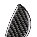 2 pezzi R / F adesivo decorativo universale per maniglia per portiera in fibra di carbonio per BMW Mini R55 / R56 / R60 / R61 / F55 / F54 / F60, For BMW Mini R55