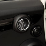 2 pezzi R / F adesivo decorativo universale per maniglia per portiera in fibra di carbonio per BMW Mini R55 / R56 / R60 / R61 / F55 / F54 / F60, For BMW Mini R55