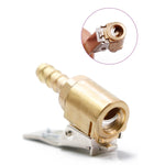 Connettore morsetto a clip per valvola di gonfiaggio della pompa dell'aria del mandrino della gomma della ruota dell'auto da 8 mm, 8mm