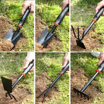 Attrezzo da giardinaggio Rastrello per erba a 3 denti, 3 Tooth Grass Rake