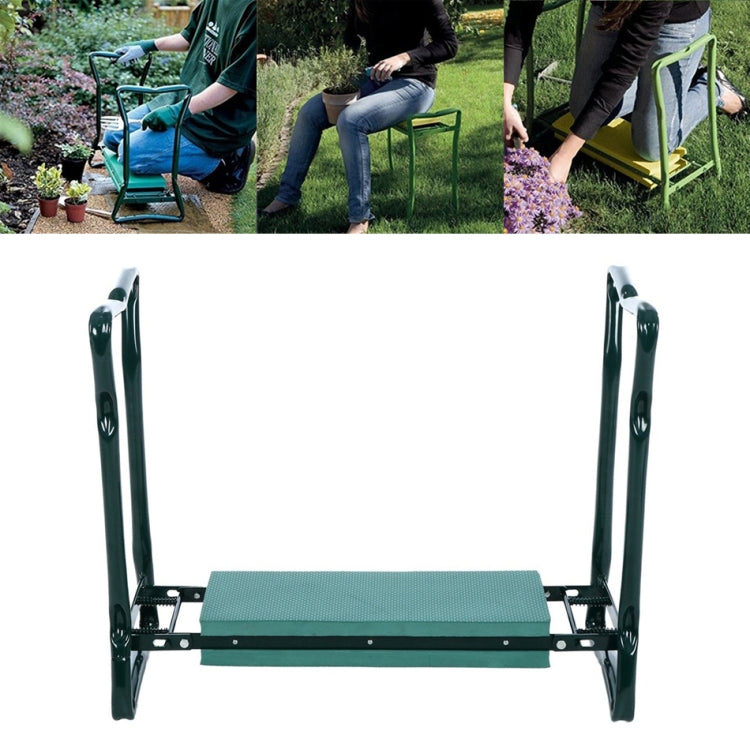 Ginocchiere pieghevoli per sgabello da giardino in acciaio inossidabile, Stool