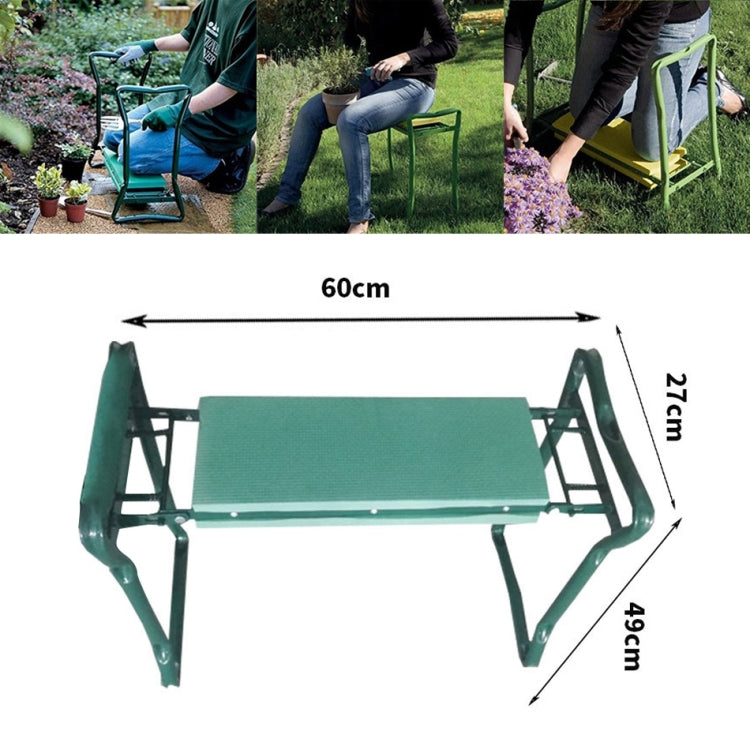 Ginocchiere pieghevoli per sgabello da giardino in acciaio inossidabile, Stool