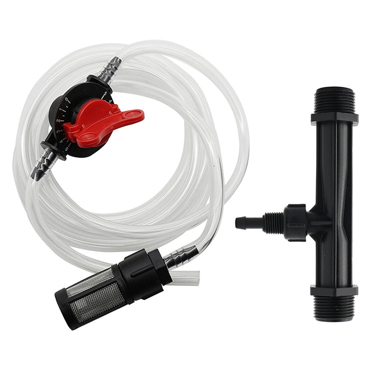 Kit applicatore di fertilizzante Venturi G1/2 Kit di fertilizzante e cannuccia filtrante con connettore a quattro punti, with Four-point Connector