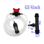 Kit applicatore di fertilizzante Venturi G3/4 Kit di fertilizzante e cannuccia filtrante con connettore a sei punti, with Six-point Connector