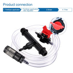 Applicatore di fertilizzante Venturi Kit di fertilizzante e cannuccia da 1 pollice con getto connettore da 1 pollice, with 1 Inch Connector Jet