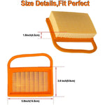 Pulitore filtro aria per Stihl TS410 420 480 500i Sega da taglio per calcestruzzo Sostituisci 4238 141 0300 Stens 605-555 Rotary 12716, For Stihl TS410 420