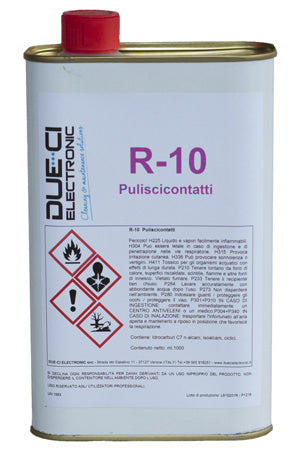 R-10 Puliscicontatti 1000ml Due-Ci