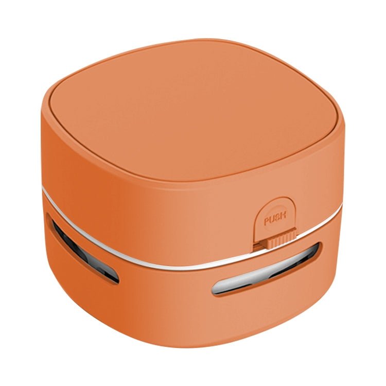 Mini aspirapolvere da tavolo wireless portatile stile batteria con copertina rigida da 3 W, Hardcover Battery Style