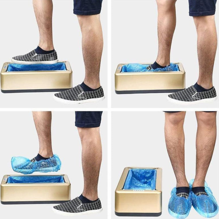 Macchina per pellicole per scarpe anti-epidemia completamente automatica Macchina per copriscarpe usa e getta per uso domestico, Shoe Cover Machine