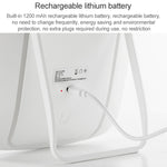 Specchio per trucco originale Xiaomi Youpin Jordan&Judy con lampada da tavolo per specchio da toeletta pieghevole portatile a luce LED